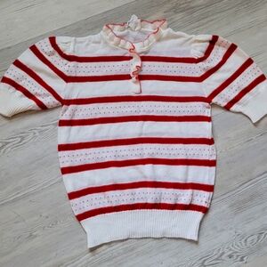 Gorgeous vintage striped blouse !